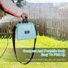 Handheld Electric Sprayer Agriculture Tools with 3 Mist Nozzles 5L Watering Can Shoulder Strap Atomizing Watering Bottle