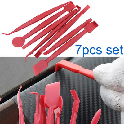 Car Film Wrap Tool Kit Car Vinyl Wrap Window Tint Film Tool Kit Vehicle Stickers Install Squeegee Set Scraper Car Accessories