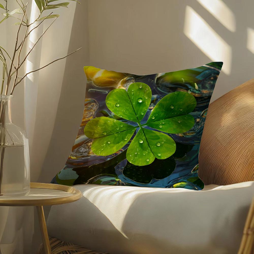 St.Patrick'S Day  Pillow Case Pillowcase, Double-Sided Printed, Sofa Cushion, Bedroom Headboard