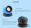 Jiteng JT015 Mini USB Lautsprecher E-06 - Kleiner Computerlautsprecher mit Magic Ball Design