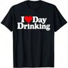 Ich LIEBE HERZTAG TRINKEN T-Shirt