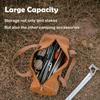 Outdoor Portable Camping Tent Peg Ground Nail Storage Bag Tent Hammer Long Ground Nail Large Capacity Storage Bag