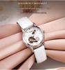 Genuine Automatic Mechanical Waterproof Watch for Women - Trendy Multi-Functional with Day, Date, Month, Year, and Starry Design.