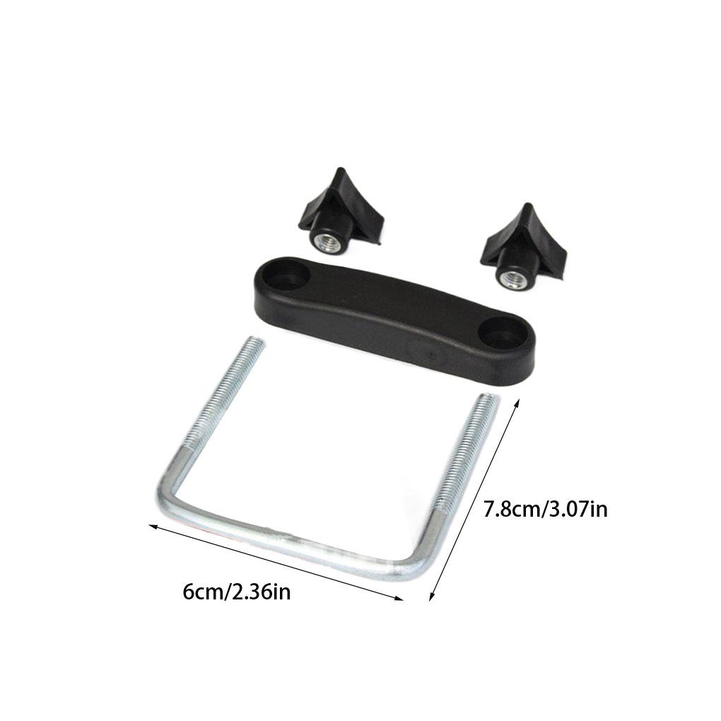 5/8cm U Bolt Roof Rack Clamps Car Roof Mounting Rack For Roof Rack Bars Clip Cover Sturdy And Material High Hardness