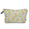 Women Floral Print Cosmetic Bag Toiletries Organize Travel Storage Case 6878 KTB