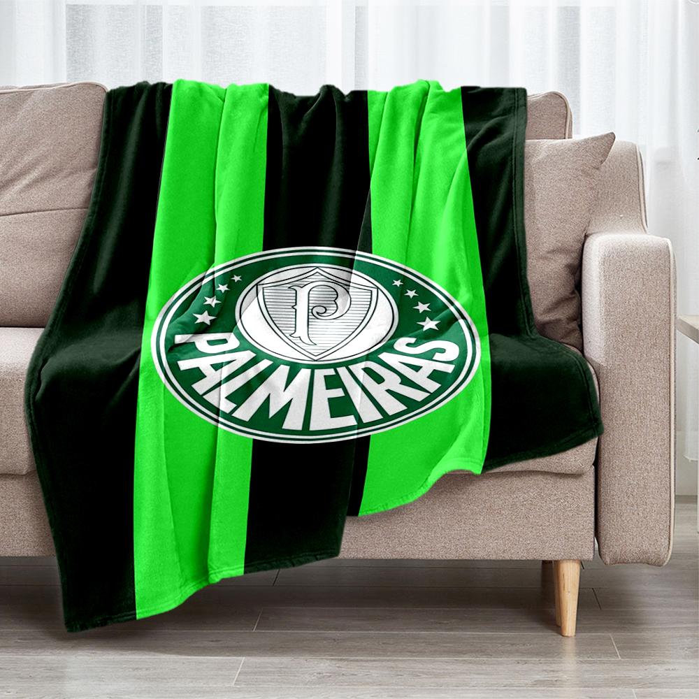 Palmeiras Motiv Aufdruck Decke - Perfekt für Sofa, Bett, Reisen & Outdoor | Maschinenwaschbar, Gemütlich & Langlebig.
