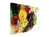 GLAS-SCHNEIDEBRETT 52x40 WEIN