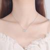 S925 Sterling Silver Necklace Japanese and Korea Style Necklace Fashionable Small Fresh Collarbone Silver Jewelry