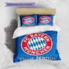 Custom Name FC Bayern Munich Bedding,Quilt Set Quilt Cover Pillowcase Home Birthday Gift(1 * Duvet Cover + 2 * Pillowcase, Without Core) -HE60