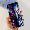 For Realme 7 Pro Case RMX2170 Cute Cat Flowers Painted Cover Clear Silicone Soft TPU Phone Case For Realme 7 Pro Realme7 5G Bags