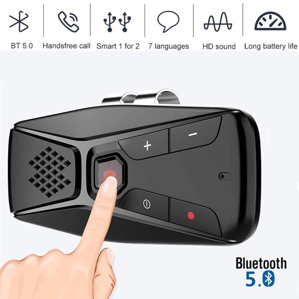 

Автомобильный комплект JaJaBor Bluetooth, беспроводная гарнитура с микрофоном, Bluetooth 5.0, автоматическое выключение и автоматическое подключение