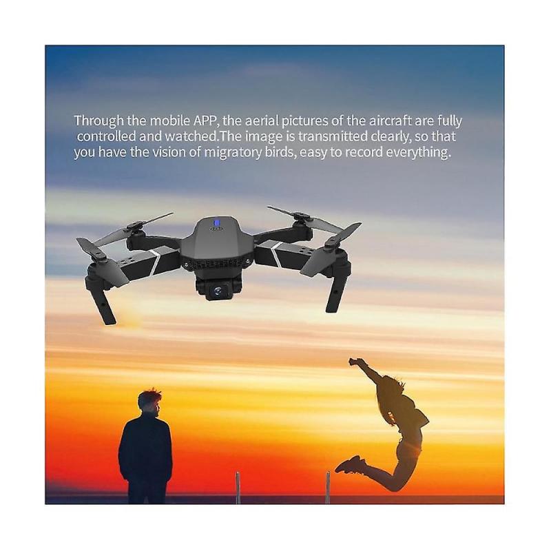 Pro Drone 4k Hd Camera Foldable Drone Height Fixed Remote Control Pro Wifi Drone Gift Toys Dual Camera 3 Battery