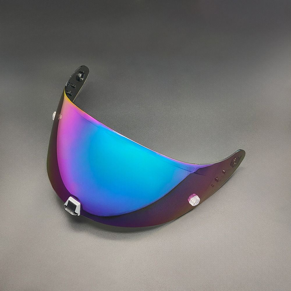Full Face Helmet Visor Scratch-resistant UV Plating Lens Replacement Helmet Lens Helmet Parts Universal Visor Accessories