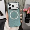 Luxury Fabric Leather Phone Case for IPhone  Air 17 16 15 14 13 Pro MAX 15 16 Plus Magnetic Wireless Charging Protection Cover