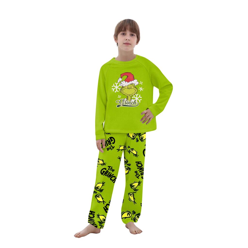 Passende Familiensets mit Weihnachtsmotiven, Langarmshirts und Hosen