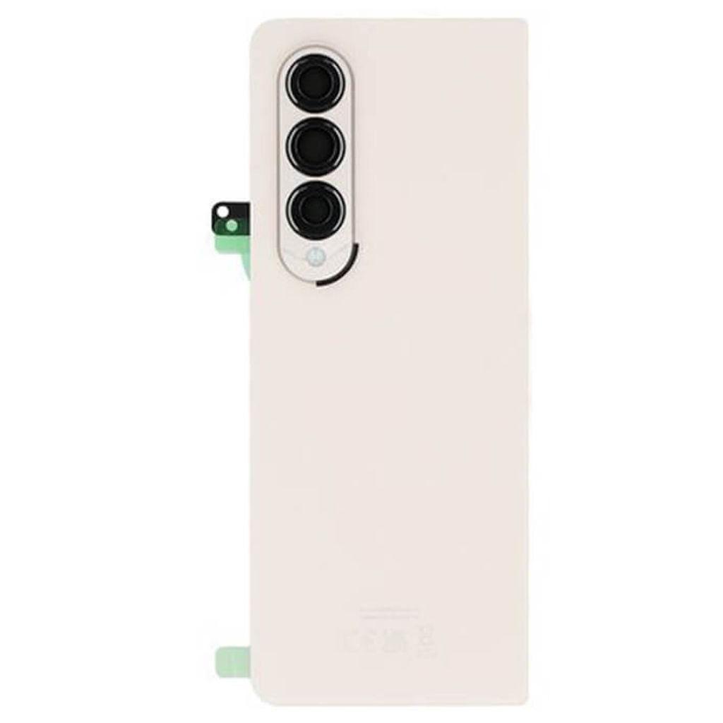 

For Samsung Galaxy Z Fold4 5G F936 Battery Housing with Adhesive Sticker+Camera Lens Cover (Without Logo) Graygreen
