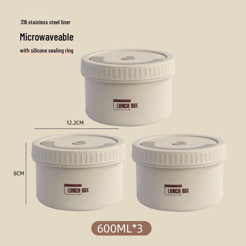 316L Stainless Steel Microwaveable Insulated Lunch Box