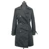 Les Mues Padded Trench Coat Outer Detachable Liner Women SS Black