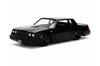 JADA TOYS 1/32 Scale Fast & Furious Dom's Buick Grand National 1987 Black F&F Dom's Buick Grand National Diecast Model Car [Parallel Import]
