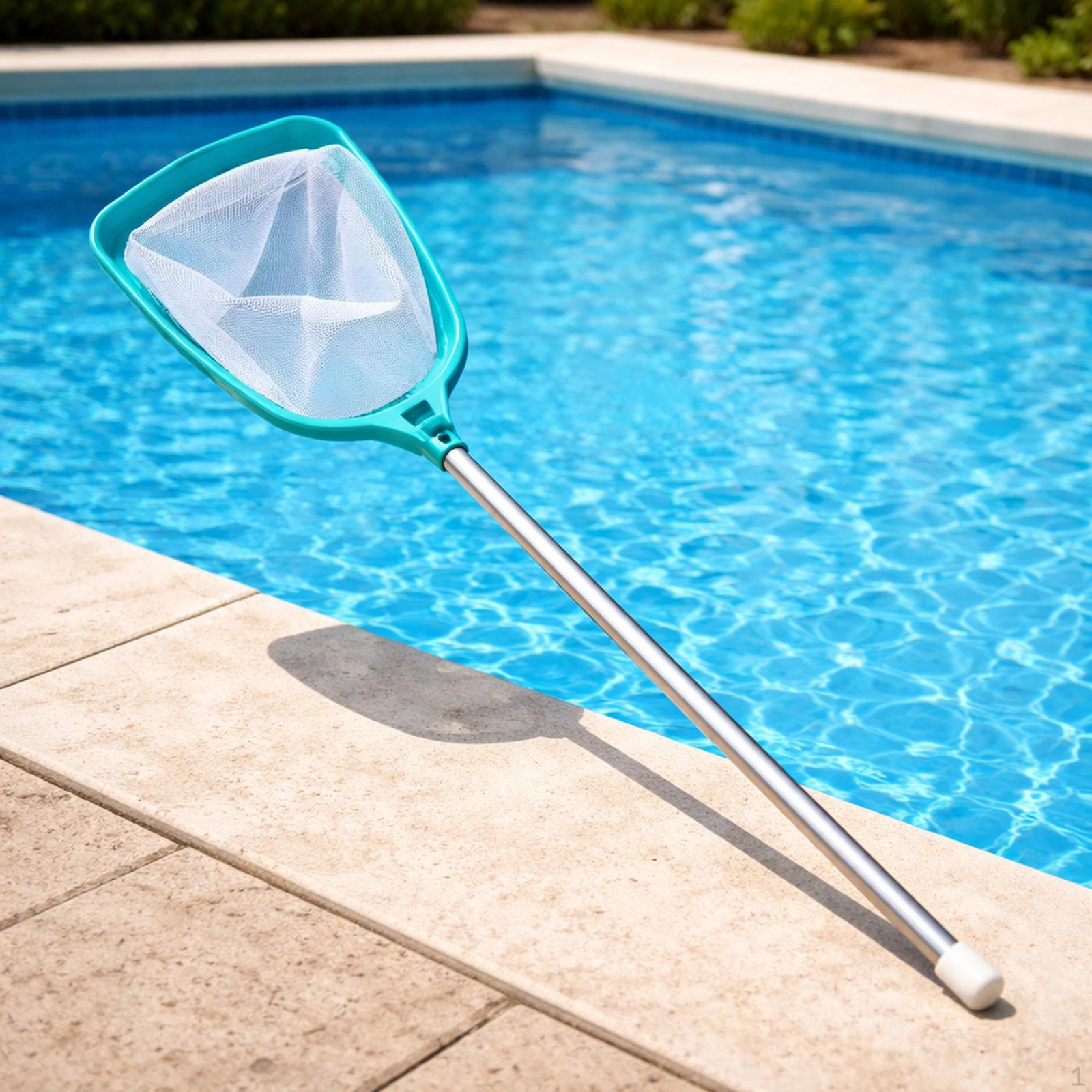 

Leaf And Foliage Net for Pools, with A Telescopic Aluminum Handle, Lightweight Portable. Ideal 120cm