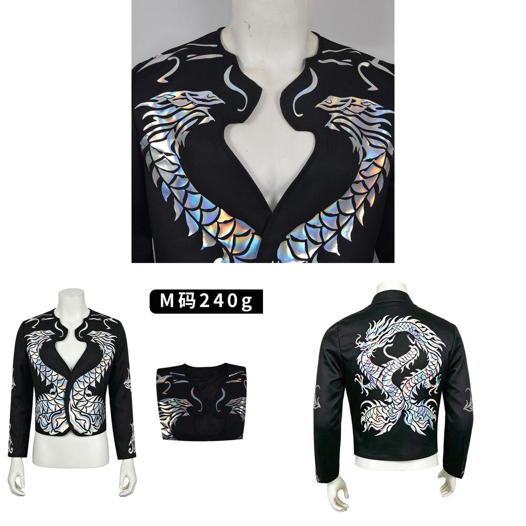 Michael Jackson Cosplay Costume With Polyester Fabric For Stage Performances