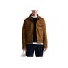 Zara Solid Color Lapel Single Breasted Long Sleeve Jacket Men jackets Leather 8281652-702