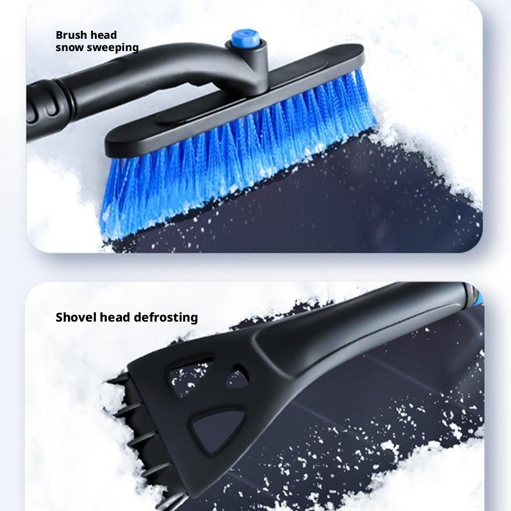 Car Snow Shovel Extendable Ice Scraper Snow Brush Detachable Windshield Snow Remove Broom Winter Auto Cleaner Tool Accessories