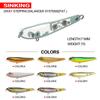 Outdoor Tackle Crankbaits Pencil Baits with Steel ball Minnow Lures Fish Hooks Winter Fishing