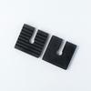Tokyo Soundproof Anti-vibration Rubber for Air Conditioner Outdoor Unit Plug-in Type (4 Pieces) THI-608 Black 8170ao