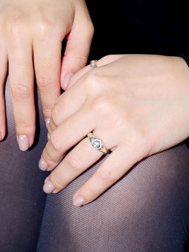 Lovetrix Silver925 Heart Dot Ring