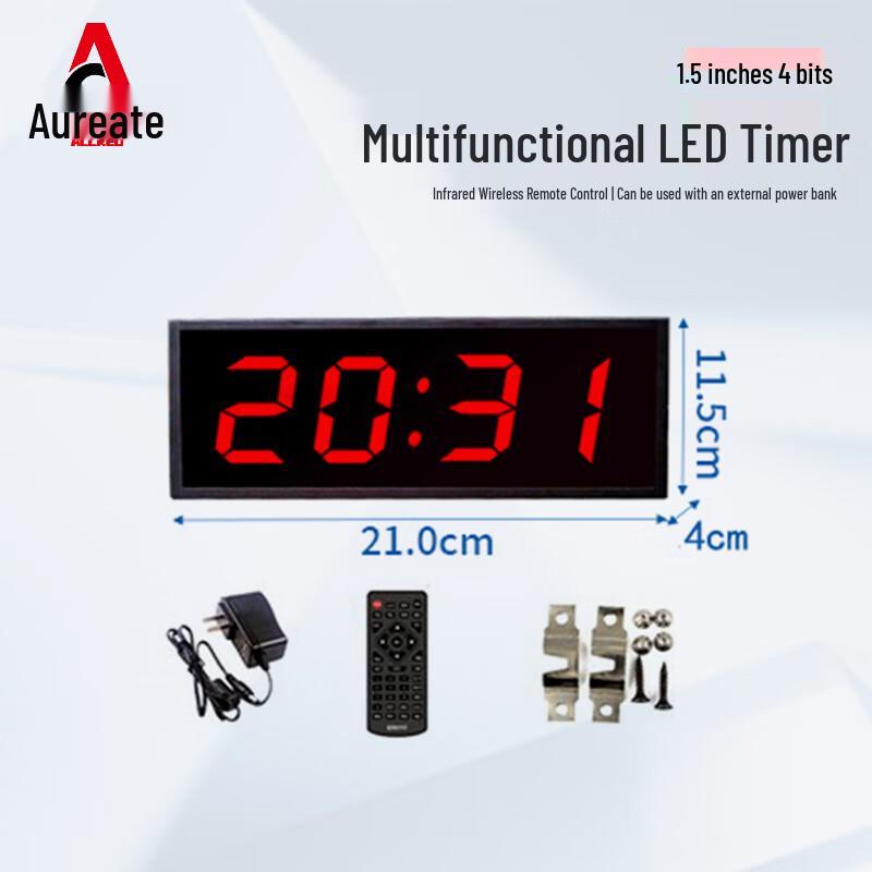 Aoruid LED Digital Sports Timer & Stopwatch