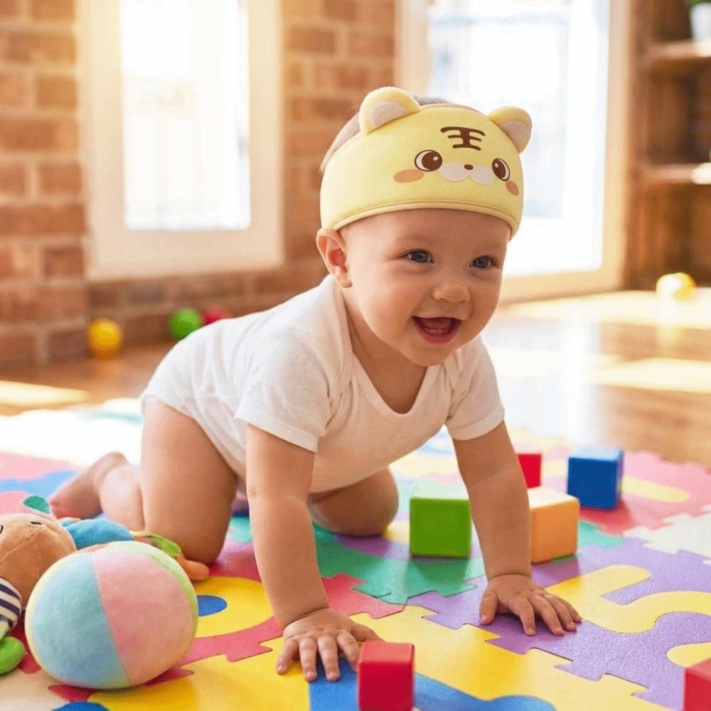 Padded Design Baby Head Protector Adjustable Strap Toddler Safety Hat  Toddler Safety