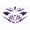 For Z900 Motorcycle Stickers Body Racing Decoration Fuel Tank  Fairing Windshield Helmet Reflective Anti-Water Stickers