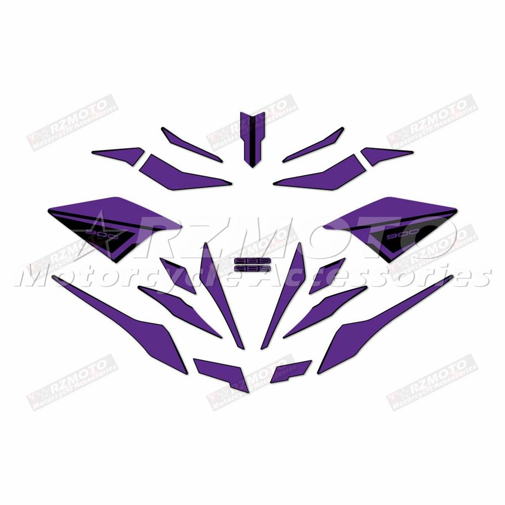 For Z900 Motorcycle Stickers Body Racing Decoration Fuel Tank Fairing Windshield Helmet Reflective Anti-Water Stickers