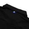 Blu DoT 7 8 Sleeve EssenTial Collar T shirT Bk
