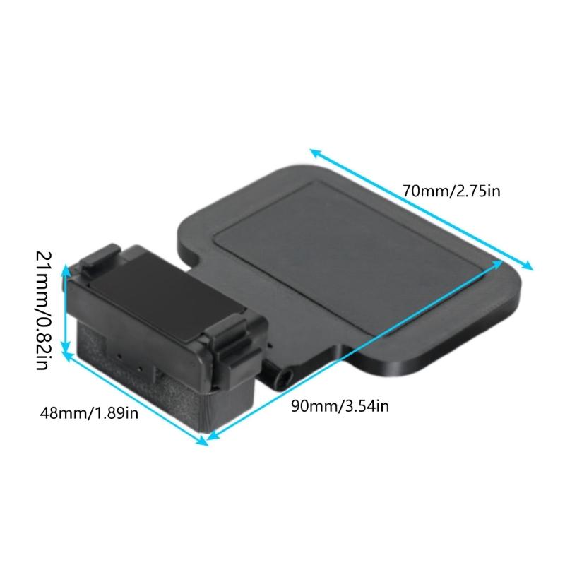 Regulowany, obracany o 360 stopni magnetyczny uchwyt do kamer sportowych, oferujący bezpieczne mocowanie i lekką konstrukcję