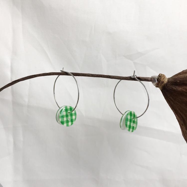 Korean Butterfly & Bowknot Cat's Eye Earrings with Pearl Studs