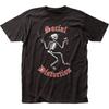 Unisex Short Sleeve Crew Neck Cotton T Shirt Social Distortion Skelly Logo