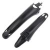 1 Set Tube Bicycle Riding Mudguard Plastic Mountain Bike Front Rear Fenders