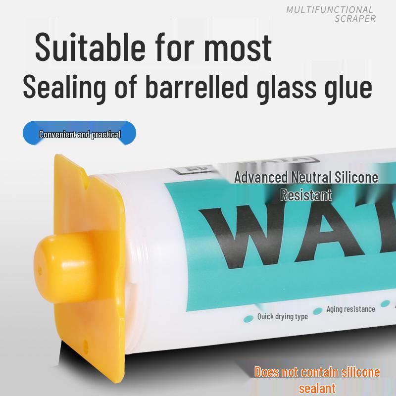 Multi-Functional Glue and Trimming Scraper Tool