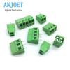 KF128 2P/3P Screw PCB Terminal Block, Pitch 3.81/5.0/7.5mm, Stackable Post