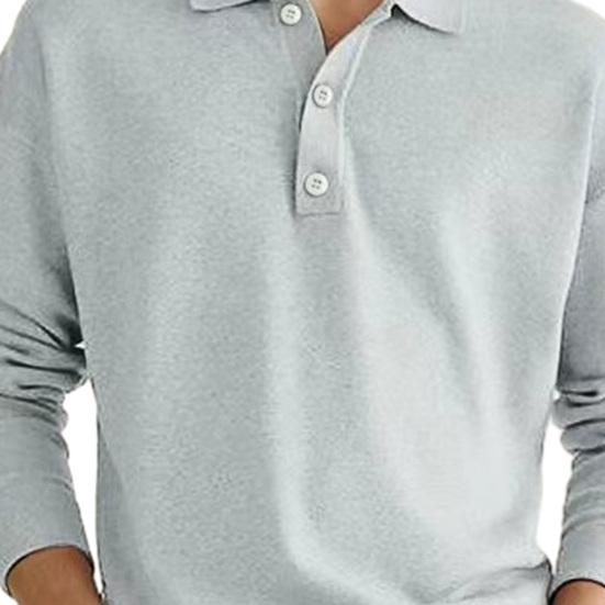 Весенне-осенние мужские рубашки с длинным рукавом — фото 7