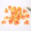 10Pcs Artificial Maple Leaves Fake Fall Leaf Artificial Plants For Autumn Decoration Wedding Home Wreath Christmas Decoration