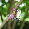Iron Art Solar Powered Insect Lamp Creative Solar Light Garden Sculptures  Yard Courtyard
