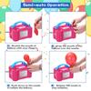 Electric Balloon Pump,Portable Electric Balloon Blower Machine,Dual Nozzle 600W Balloon Inflator for Party Decorations