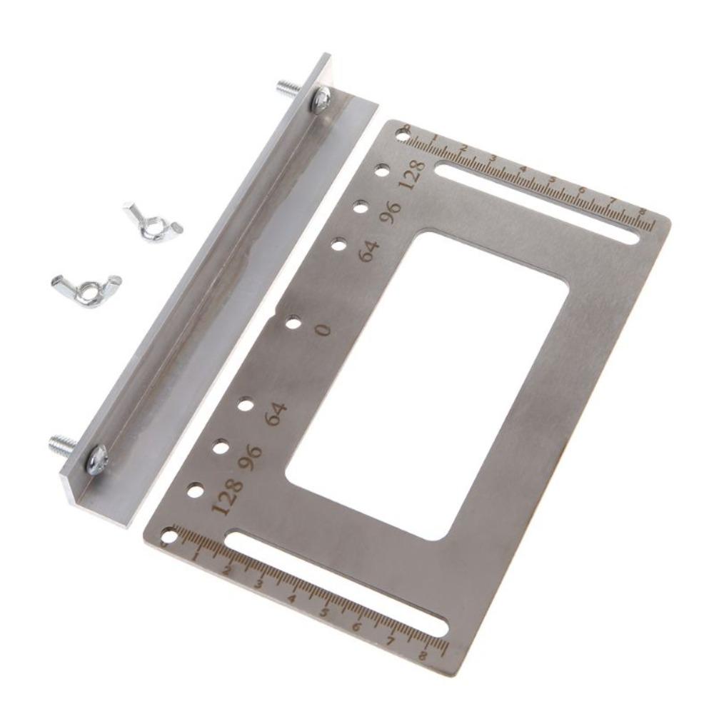 Template Hole Pitch Positioner Drill Guide Cabinet Jig Punch Locator Wardrobe Hole Punch