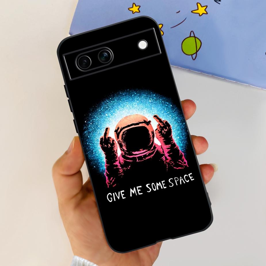 Für Google Pixel 8A Hülle Stilvolle Bemalte Abdeckung Weiche TPU Stoßfeste Handyhülle Für Google Pixel 8 Pro Pixel8A Fundas Coque Bumper