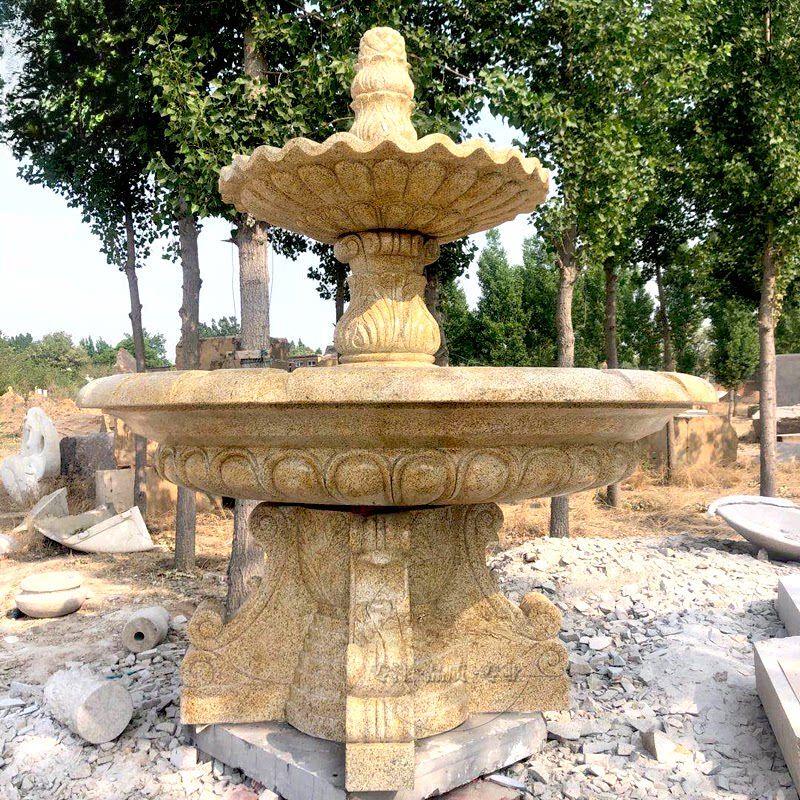 Large Outdoor Marble Water Fountain