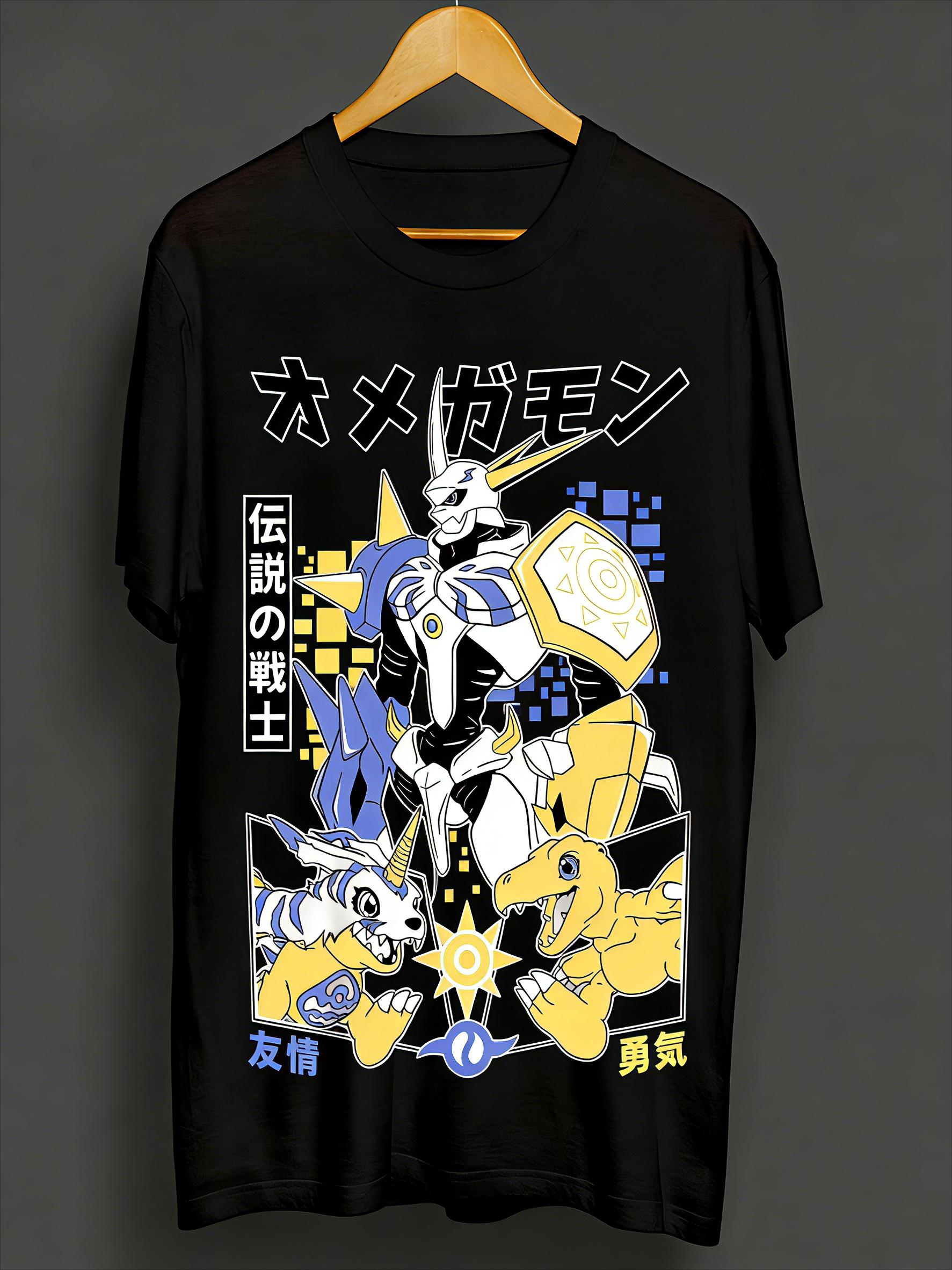 Retro Anime Special Edition TShirt Magic Comic TShirt Anime Affinity TShirt Suitable for Both Unisex and Women Y2k Ins 4XL