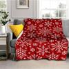 Christmas Printed Flannel Throw Blankets, Soft, Warm, Living Room, Bedroom, Bed, Sofa, Couch Gifts, Dropshipping